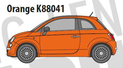 Оранжевая глянцевая пленка (Sunset Orange) KPMF Airelease K88441AR